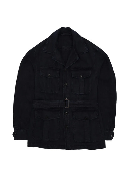  Fortela Clint Belted Jacket - Blue 