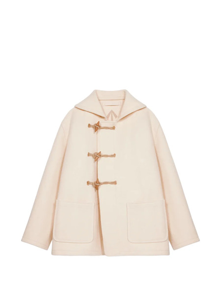  Fortela Duffle Toggle-fastening Coat - Neutrals 