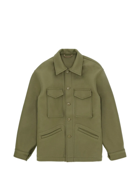  Fortela Edward Shirt Jacket - Green 