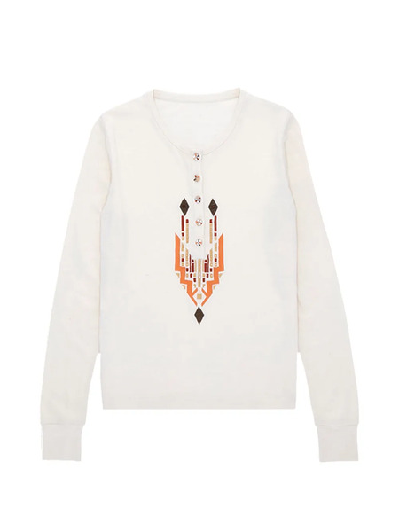  Fortela Embroidered T-shirt - Neutrals 