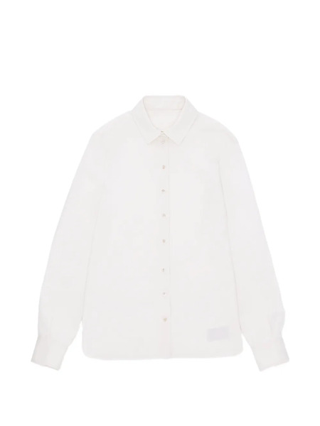  Fortela Ginette Buttoned Silk Shirt - White 