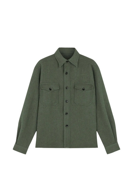  Fortela Kenny Front-pocket Overshirt - Green 