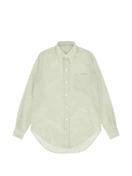  Fortela King Check-pattern Button-fastening Shirt - Neutrals 