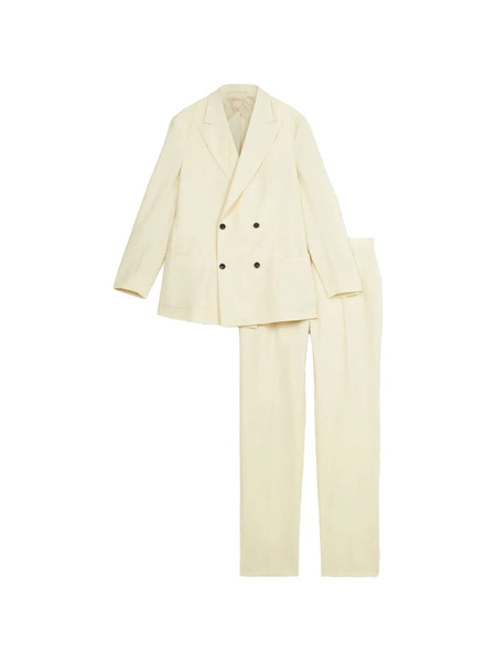  Fortela Marcello Double-breasted Suit - Neutrals 
