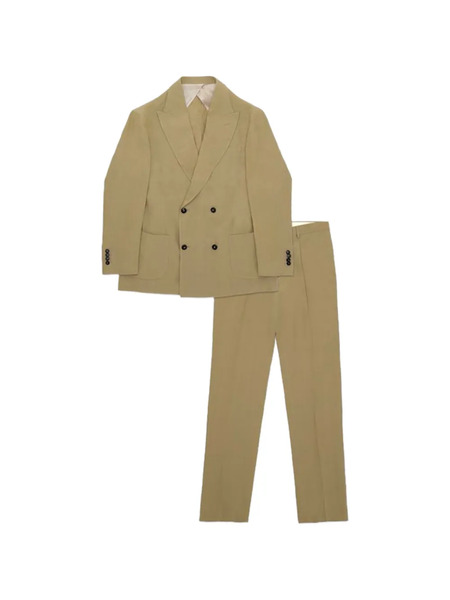  Fortela Marcello Double-breasted Suit - Neutrals 