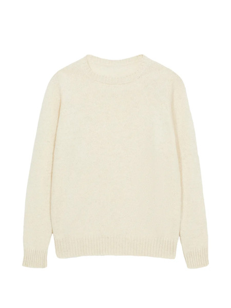  Fortela Marco Crew-neck Sweater - Neutrals 