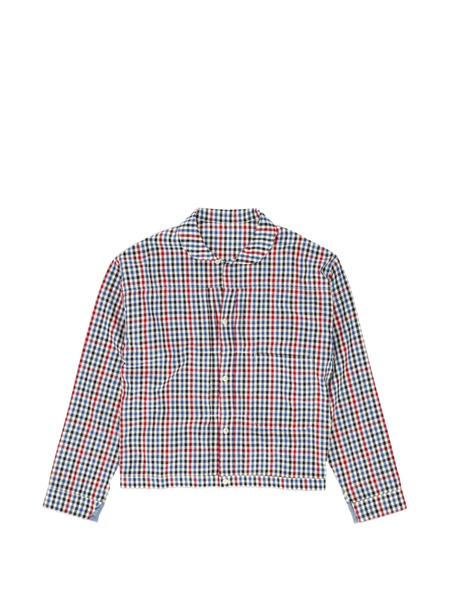  Fortela Peter Checked Overshirt - White 