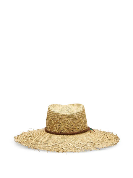 Fortela Ribbon Straw Hat - Neutrals 