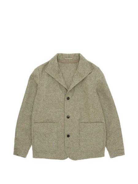  Fortela Scotland Herringbone Jacket - Green 