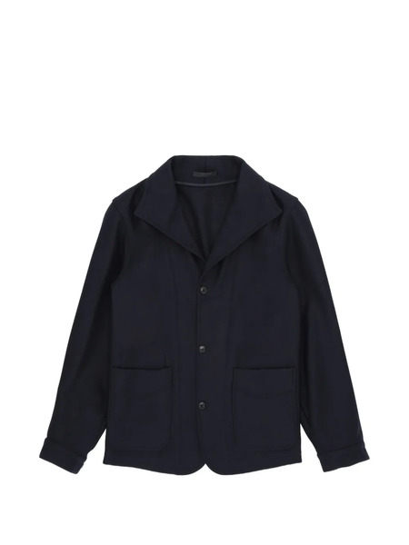  Fortela Scotland Single-breasted Jacket - Blue 