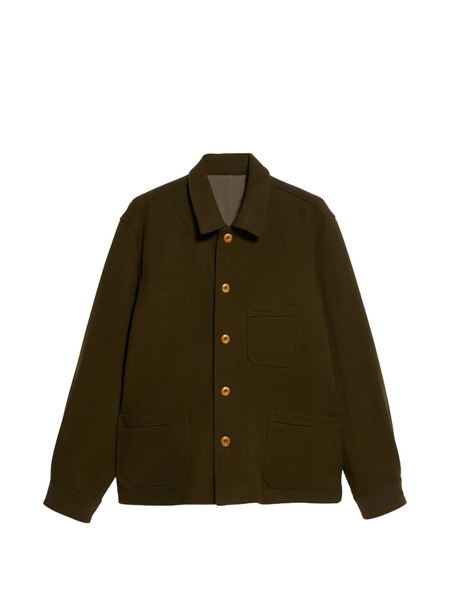  Fortela Seneca Patch-pocket Jacket - Green 