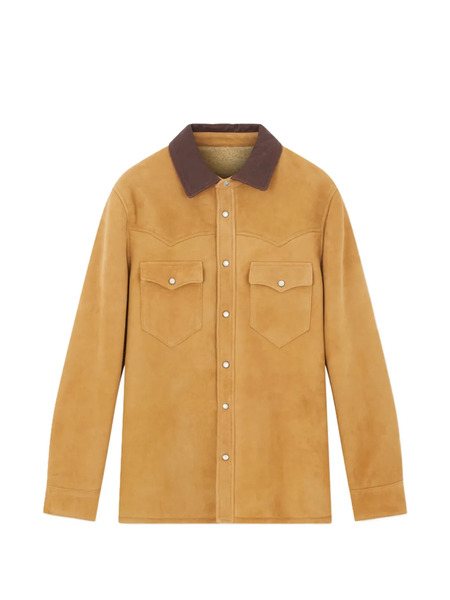  Fortela Shearl Suede Jacket - Neutrals 