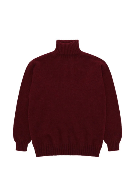  Fortela Shetland Turtleneck Sweater - Red 