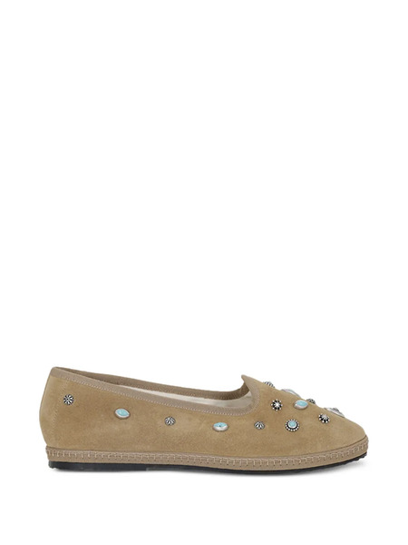  Fortela Suede Slippers - Neutrals 