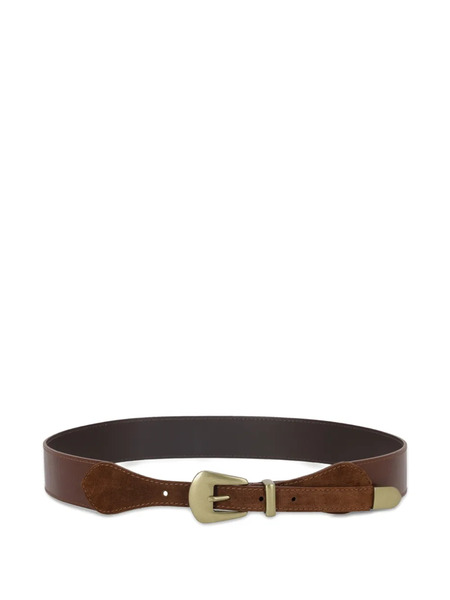  Fortela Taylor Leather Belt - Brown 
