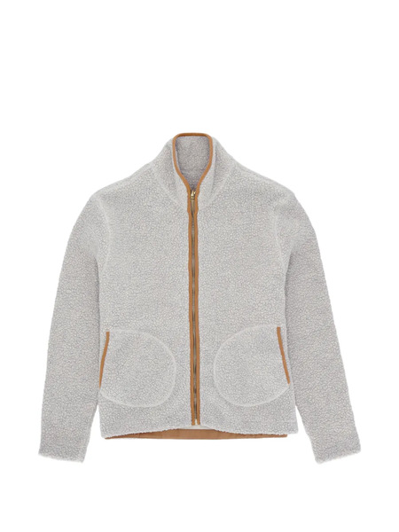  Fortela Teddy Zip Jacket - Grey 