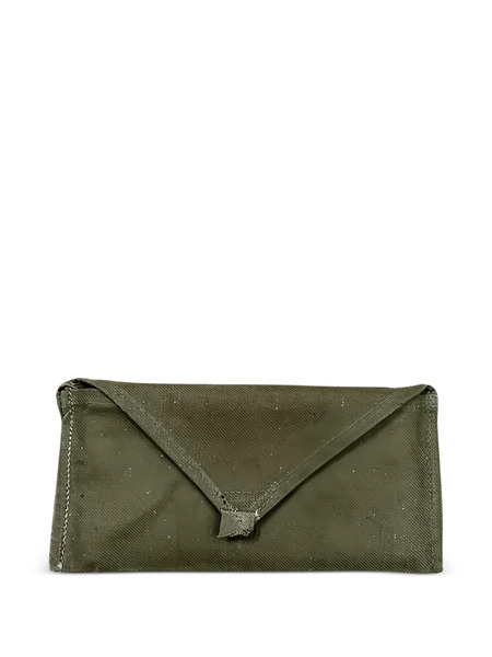  Fortela Triangular Detail Wallet - Green 