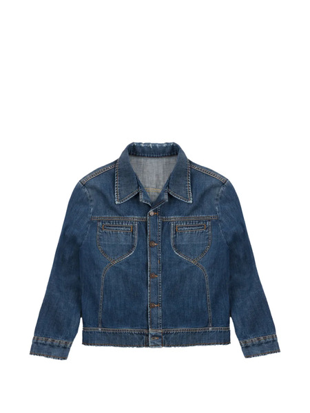  Fortela Whitneyj Button-fastening Denim Jacket - Blue 