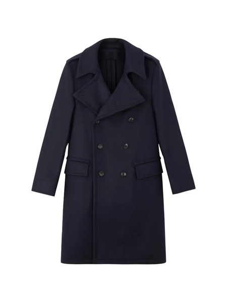  Fortela Winston Double-breasted Coat - Blue 