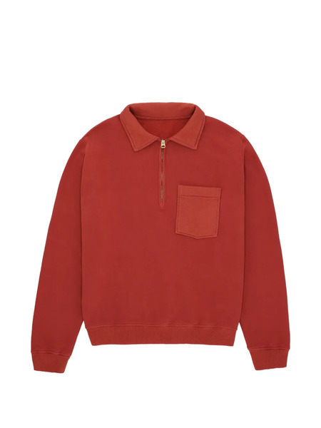  Fortela Yale Half-zip Sweatshirt - Red 
