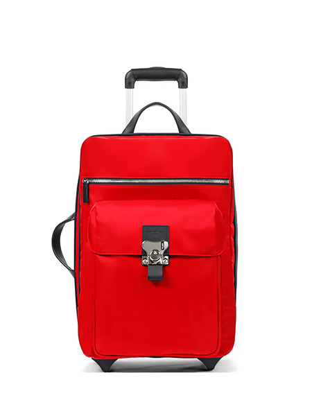  Fpm Milano Butterfly Duffle On Wheels Luggage - Red 