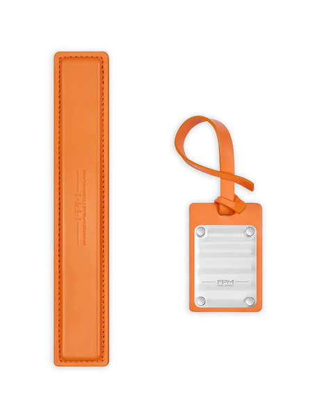  Fpm Milano Leather Luggage Handle - Orange 