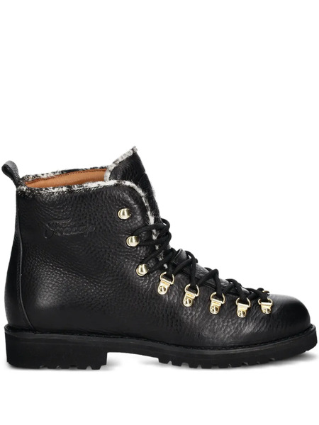  Fracap Lace-up Boots - Black 