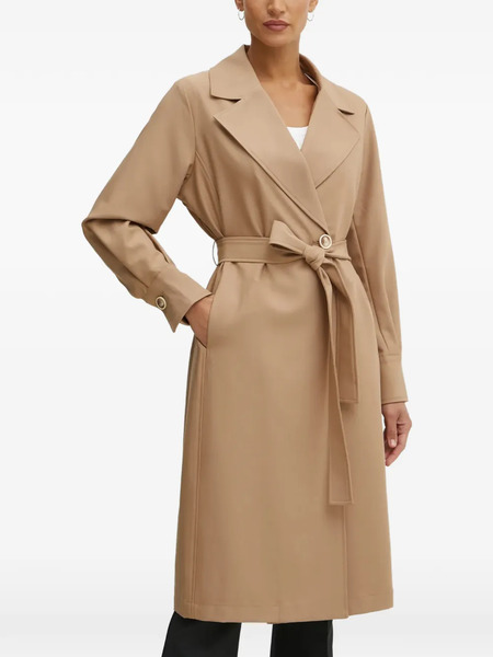  Fracomina Belted Trench Coat - Neutrals 