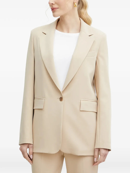  Fracomina Button Detail Blazer - Neutrals 