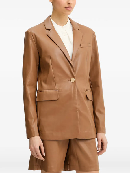  Fracomina Notched-lapel Blazer - Brown 