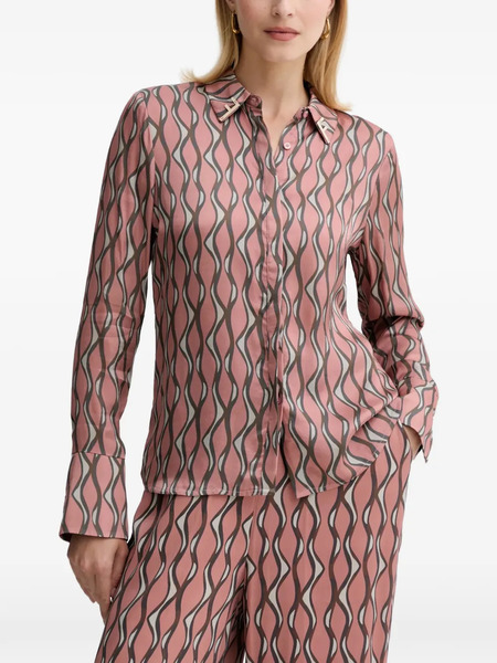  Fracomina Pattern Shirt - Pink 