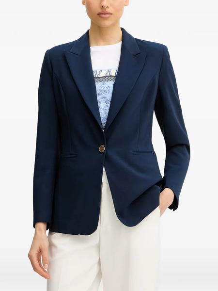  Fracomina Single-breasted Blazer - Blue 