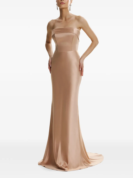  Framboise Dhara Strapless Maxi Dress - Neutrals 