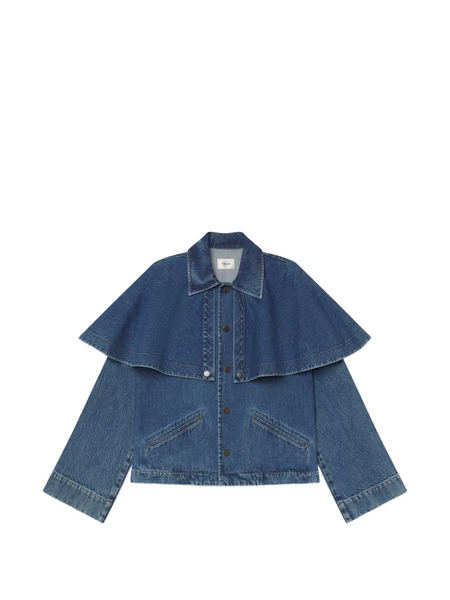  Frame Cape Denim Jacket - Blue 