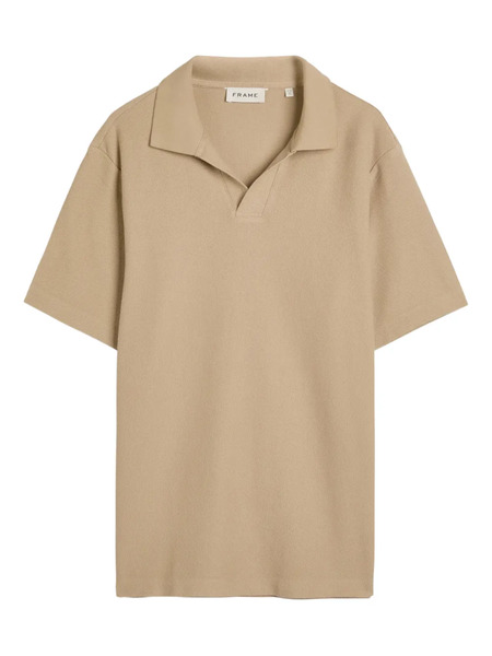  Frame Collared T-shirt - Neutrals 