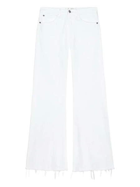  Frame Flared Jeans - White 