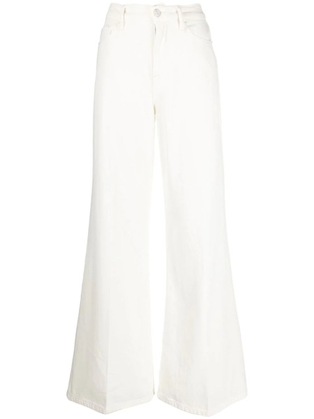  Frame Flared Tailored Trousers - White 