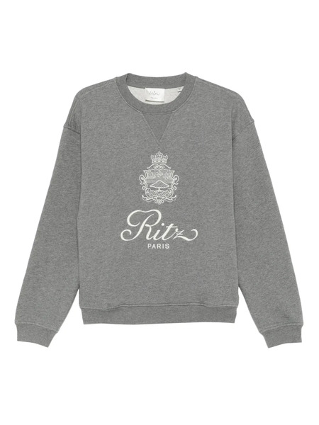  Frame Graphic Print Sweater - Grey 