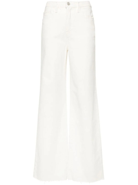  Frame Le Jane Wide-leg Trousers - Neutrals 