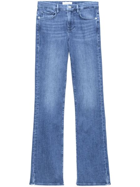  Frame Le Mini Mid-rise Bootcut Jeans - Blue 