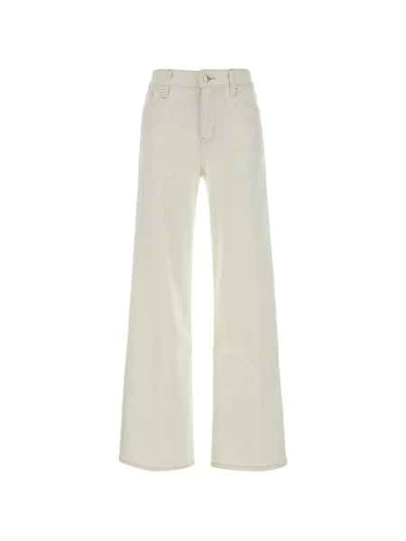  Frame Le Slim Palazzo Jeans - White 