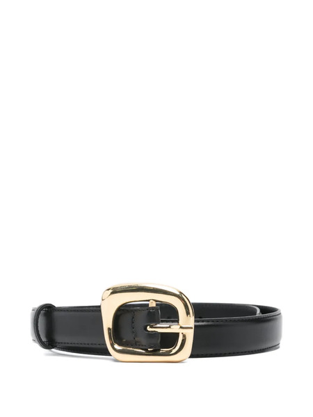  Frame Leather Belt - Black 