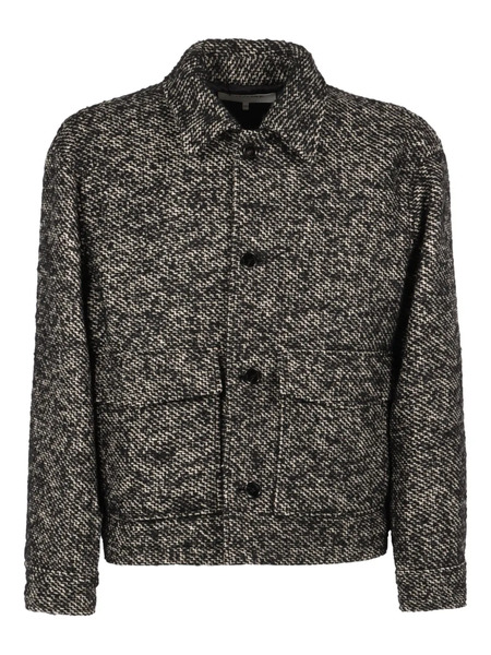  Frame Mélange-effect Jacket - Grey 