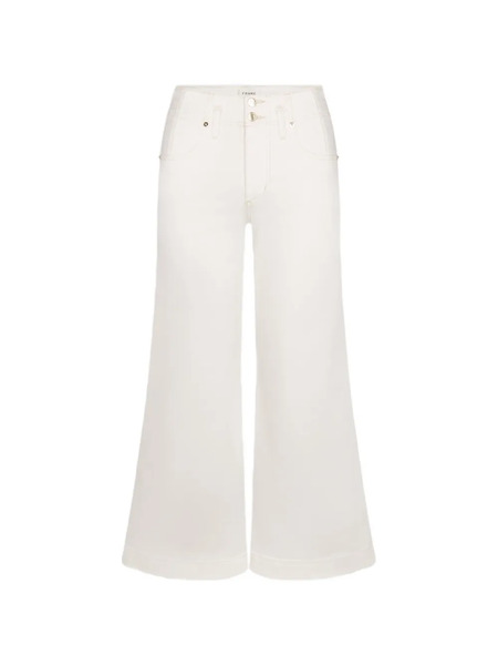  Frame Seamed Jeans - White 