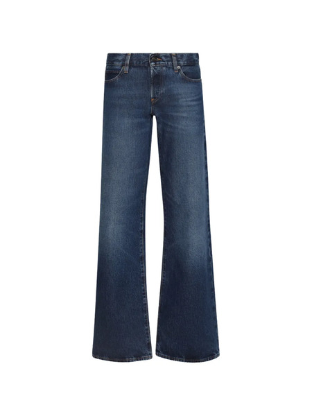  Frame The Gray Bootcut Jeans - Blue 