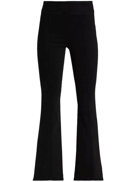  Frame The Jetset Flare Pintuck Jeans - Black 