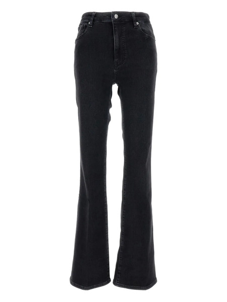  Frame The Reboot Cotton Flared Jeans - Black 