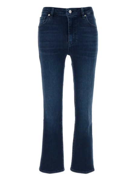  Frame Whiskering-effect Jeans - Blue 