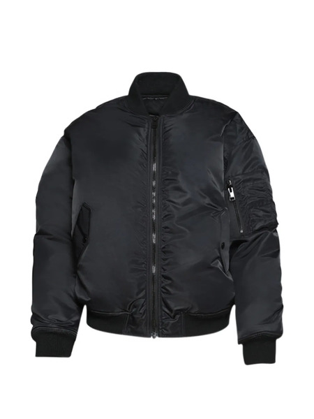  Frame Zip Bomber Jacket - Black 