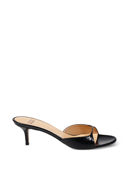  Francesco Russo Cutout Sandals - Black 